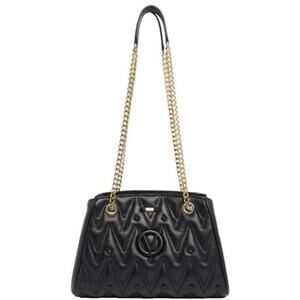 NWT Valentino by Mario Valentino Quilted Black Leather Tote Shoulder Bag